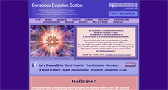 Desktop Screenshot of consciousevolutionboston.org
